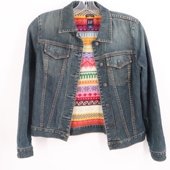 gap stretch denim jacket